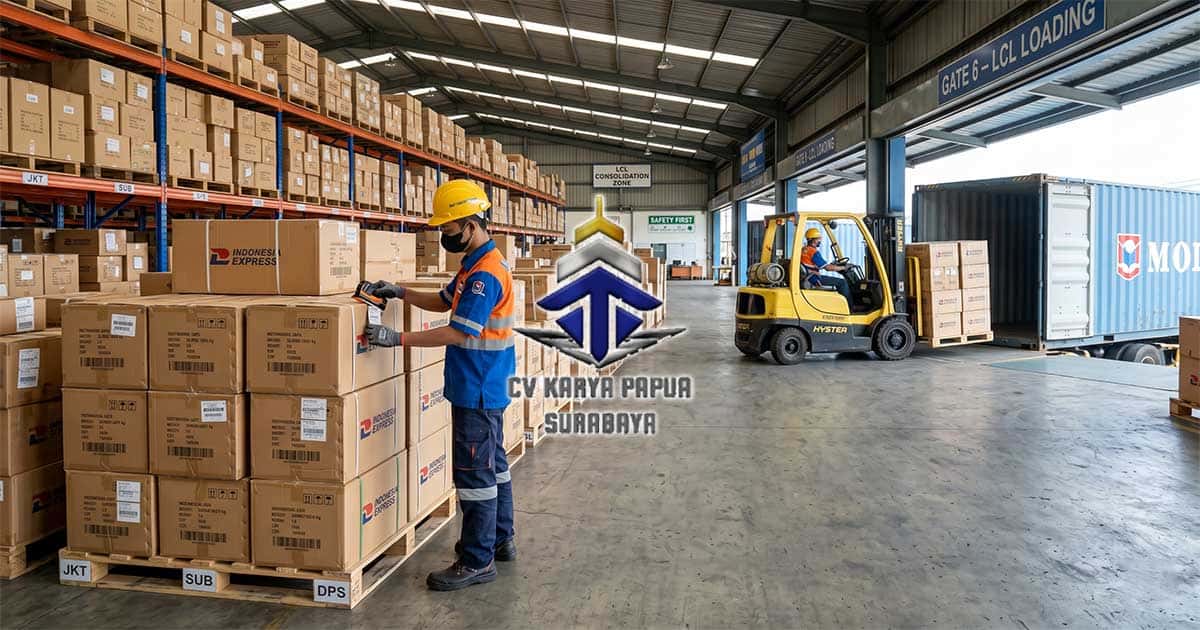 LCL (Less Container Load)