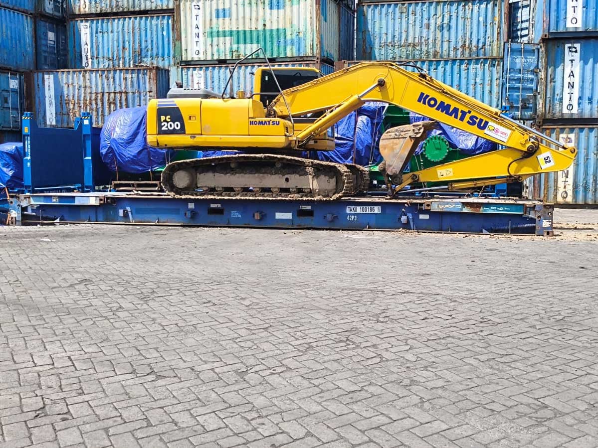 Kirim Alat Berat Surabaya Timika - Karya Papua Logistik Ekspedisi Kargo Laut Surabaya Papua